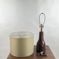 Gordon Jane Martz Large Burgundy Ceramic Lamp by Jane and Gordon Martz for Marshall Studios - 4646262