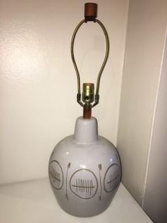 Gordon Jane Martz MID CENTURY MODERN CERAMIC LAMP SIGNED MARTZ - 804630