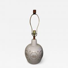 Gordon Jane Martz MID CENTURY MODERN CERAMIC LAMP SIGNED MARTZ - 807238