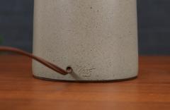 Gordon Jane Martz Mid Century Grey Ceramic Table Lamp by Jane Gordon Martz - 3955490