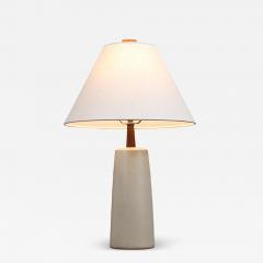 Gordon Jane Martz Mid Century Grey Ceramic Table Lamp by Jane Gordon Martz - 3955502