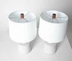 Gordon Jane Martz Pair of Jane Gordon Martz Ceramic Table Lamps for Marshall Studios - 4743661