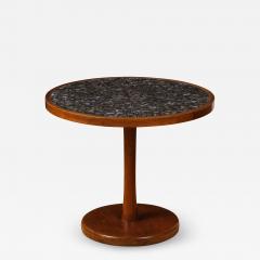 Gordon Jane Martz Round side table with exceptional ceramic top - 1148183