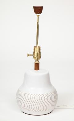 Gordon Martz Gordon Martz Incised Pottery Lamps - 1036428