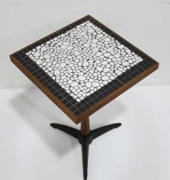 Gordon Martz Gordon Martz Style Side Table with Asymmetrical Ceramic Tile Top - 4238559