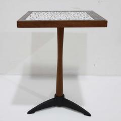 Gordon Martz Gordon Martz Style Side Table with Asymmetrical Ceramic Tile Top - 4238564