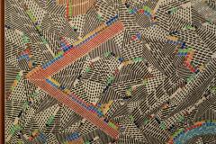 Gordon Thorpe Jericho 1979 Graphite 69 Framed Abstract Painting on Canvas by Gordon Thorpe - 769230