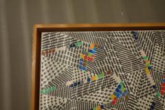 Gordon Thorpe Jericho 1979 Graphite 69 Framed Abstract Painting on Canvas by Gordon Thorpe - 769232