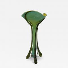 Gorgeous Green Vase Signed - 4413088