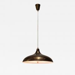 Gorgeous Mid Century PSO Ceiling Lamp Model 468010 in Perforated Brass 1950s - 4236010