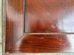 Gorgeous Pair Chinoiserie Rosewood Ottoman Stool Mid Century - 4561123