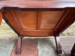 Gorgeous Pair Chinoiserie Rosewood Ottoman Stool Mid Century - 4561229