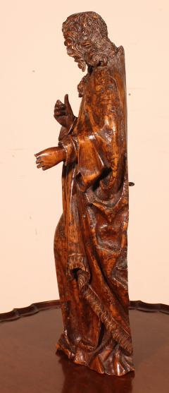 Gothic Period Angle In Walnut xv Century flanders - 2511996