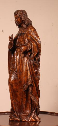 Gothic Period Angle In Walnut xv Century flanders - 2512005