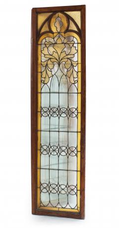 Gothic Revival Oak 3 Fold Screen - 1379806