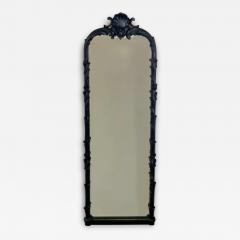 Gothic Style Cast Iron Black Wall Mirror - 2895844