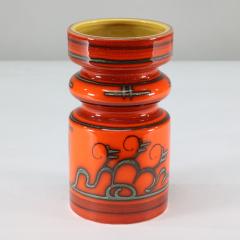 Gouda Holland Mid Century Flora Tokio Vase Model 915 Such Vivid Colours - 4186947