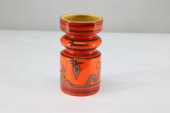 Gouda Holland Mid Century Flora Tokio Vase Model 915 Such Vivid Colours - 4186949