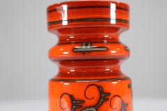 Gouda Holland Mid Century Flora Tokio Vase Model 915 Such Vivid Colours - 4186952