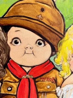 Grace Drayton Three Rosy Cheek Children Children Book Illustration Female Illustrator 1920s - 3621747