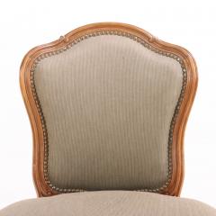 Graceful Pair of Louis XV style Side Chairs C 1930  - 4598362
