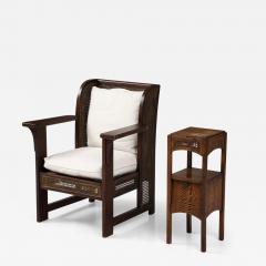 Grand Rapids Side Chair with Drink Pedestal - 3521241