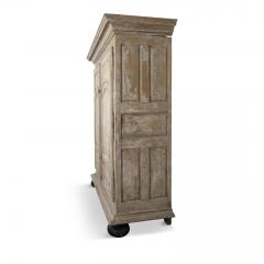 Grand Scale French Baroque Painted Wardrobe - 3319773