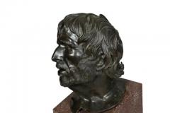 Grand Tour Bronze Bust Of Seneca - 4144444