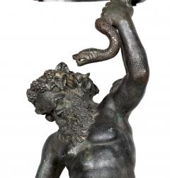 Grand Tour Bronze Of Silenus - 4474351