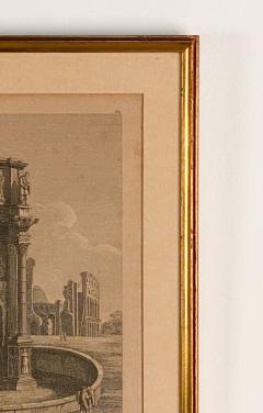 Grand Tour Engraving after Piranesi 19th century - 2506409