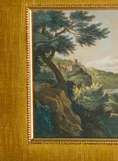 Grand Tour Hand Colored Engraving Italy 19th century - 2506733