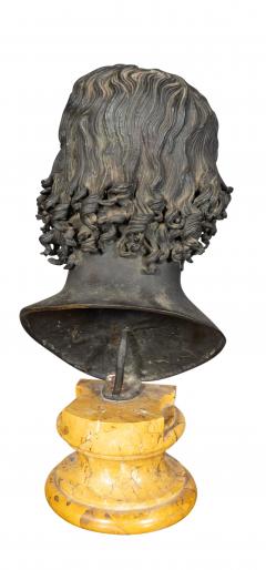 Grand Tour Italian Bronze Bust Of Mellephebe - 4187437