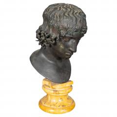 Grand Tour Italian Bronze Bust Of Mellephebe - 4187442