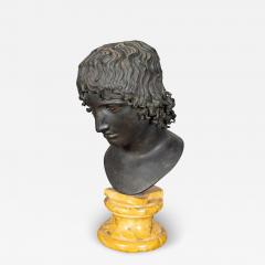 Grand Tour Italian Bronze Bust Of Mellephebe - 4219075
