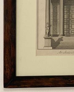 Grand Tour Original Neoclassical Engraving Italy circa 1780 - 3077611