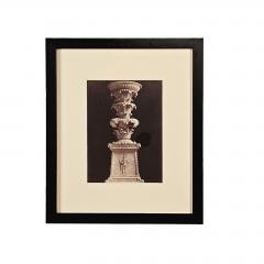 Grand Tour Photograph of Pedestal Italy circa 1870 - 3625665