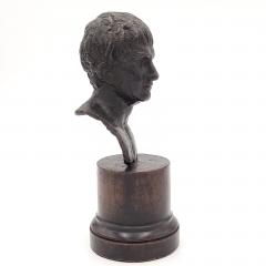 Grand Tour Small Bronze Bust of Emperor Severus Alexander Italy 19th century - 3895940