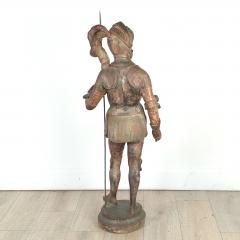 Grand Tour Terracotta Statue of an Armored Knight - 4156964