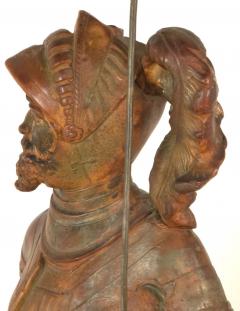 Grand Tour Terracotta Statue of an Armored Knight - 4156966
