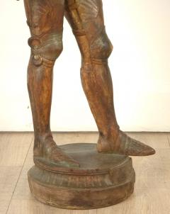 Grand Tour Terracotta Statue of an Armored Knight - 4156970
