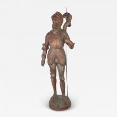 Grand Tour Terracotta Statue of an Armored Knight - 4159299