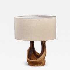 Grandjean Jourdan Faux Bois Ceramic Table Lamp by Grandjean Jourdan France - 2502426