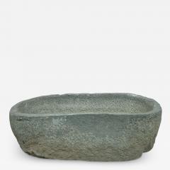 Granite Stone Large Japanese Water Trough 18th 19th century - 3540290