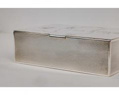 Grant MacDonald State of Qatar and Grant Macdonald a Rare Silver Humidor Box - 3036585