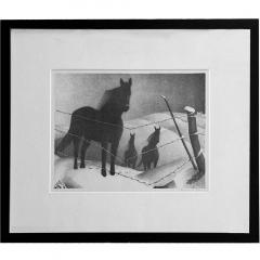 Grant Wood Grant Wood February Lithograph 1941 - 3705515