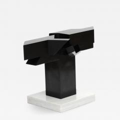 Graphic Abstract Geometric Bronze Sculpture - 343165