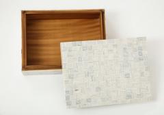 Graphic Pattern Bone Box - 777966