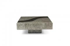 Graphic Tessellated Marble Coffee Table - 1092318