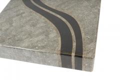 Graphic Tessellated Marble Coffee Table - 1092321