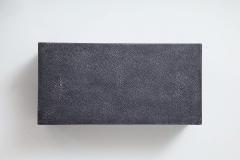 Graphite Grey Shagreen Box - 1150341
